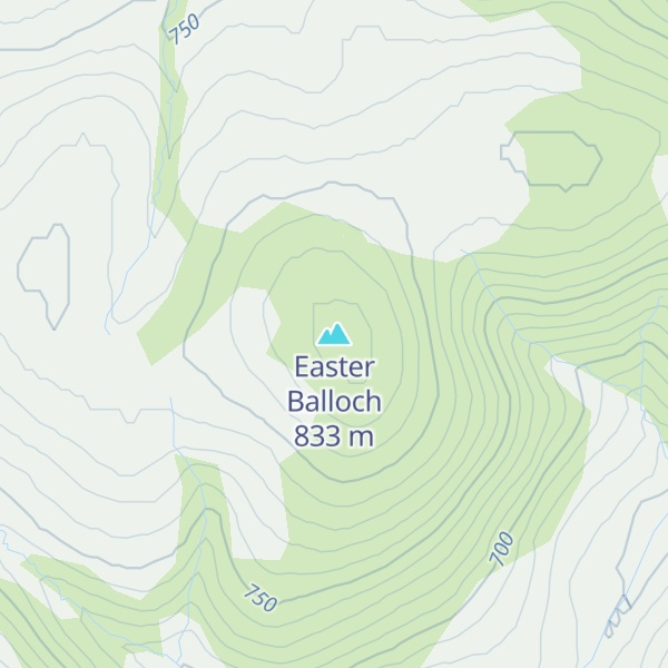 Map of Easter Balloch
