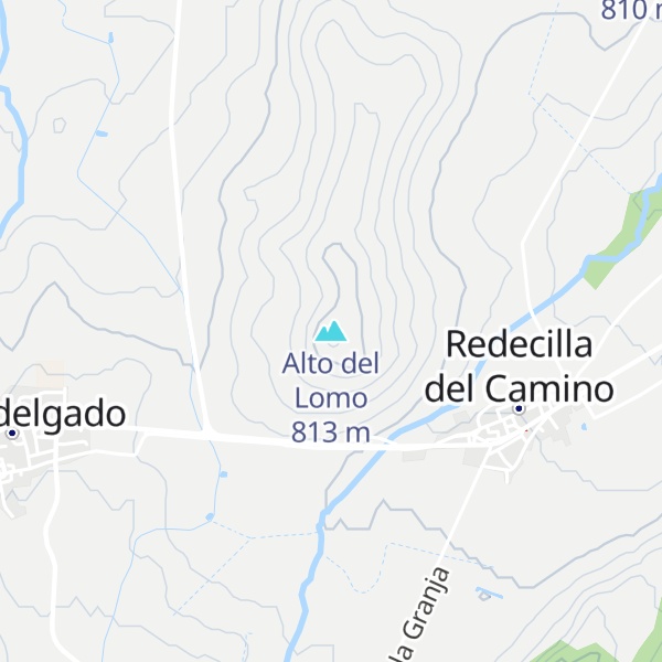 Map of Alto del Lomo