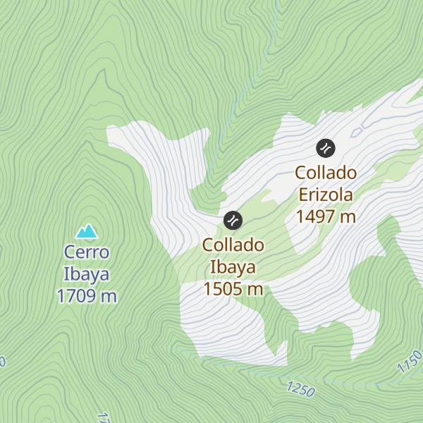 Map of Refugio Ibaya