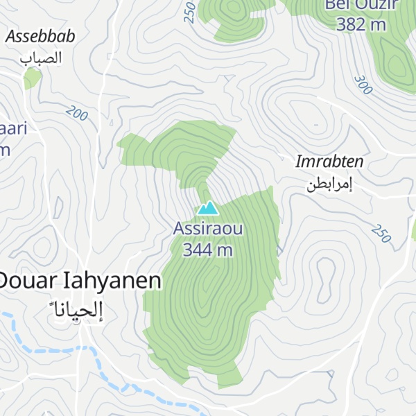 Map of Assiraou