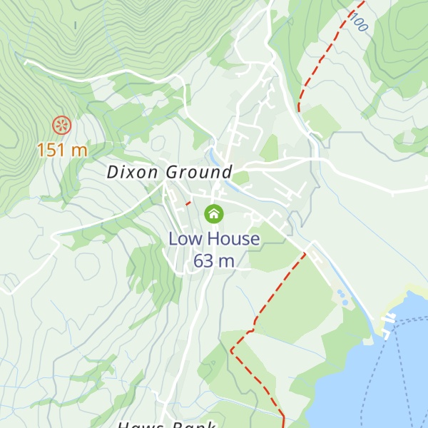 Map of Low House