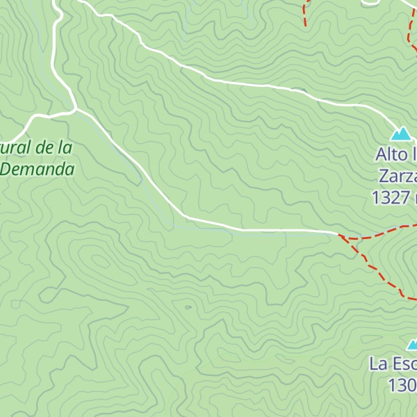 Map of Refugio de Valdematanza