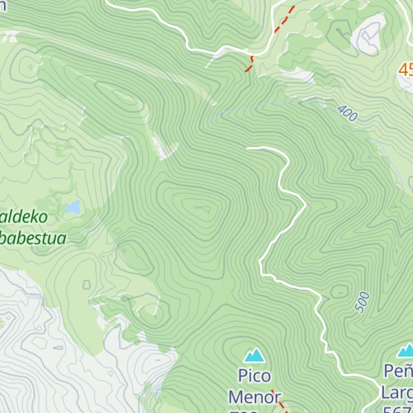 Map of Pico Mayor