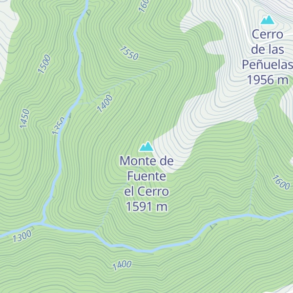Map of Monte de Fuente el Cerro