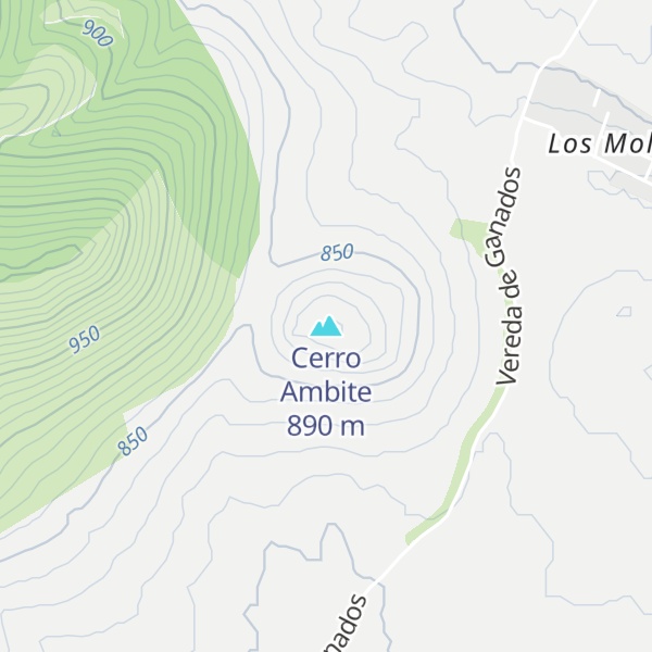 Map of Cerro Ambite