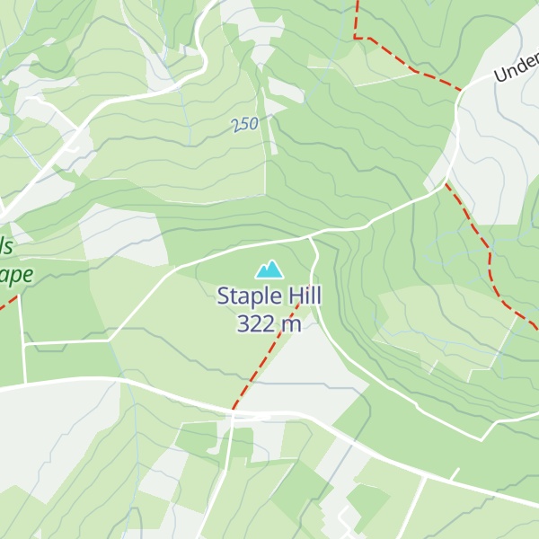 Map of Staple Hill