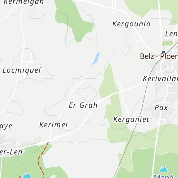Map of Mané Bogad