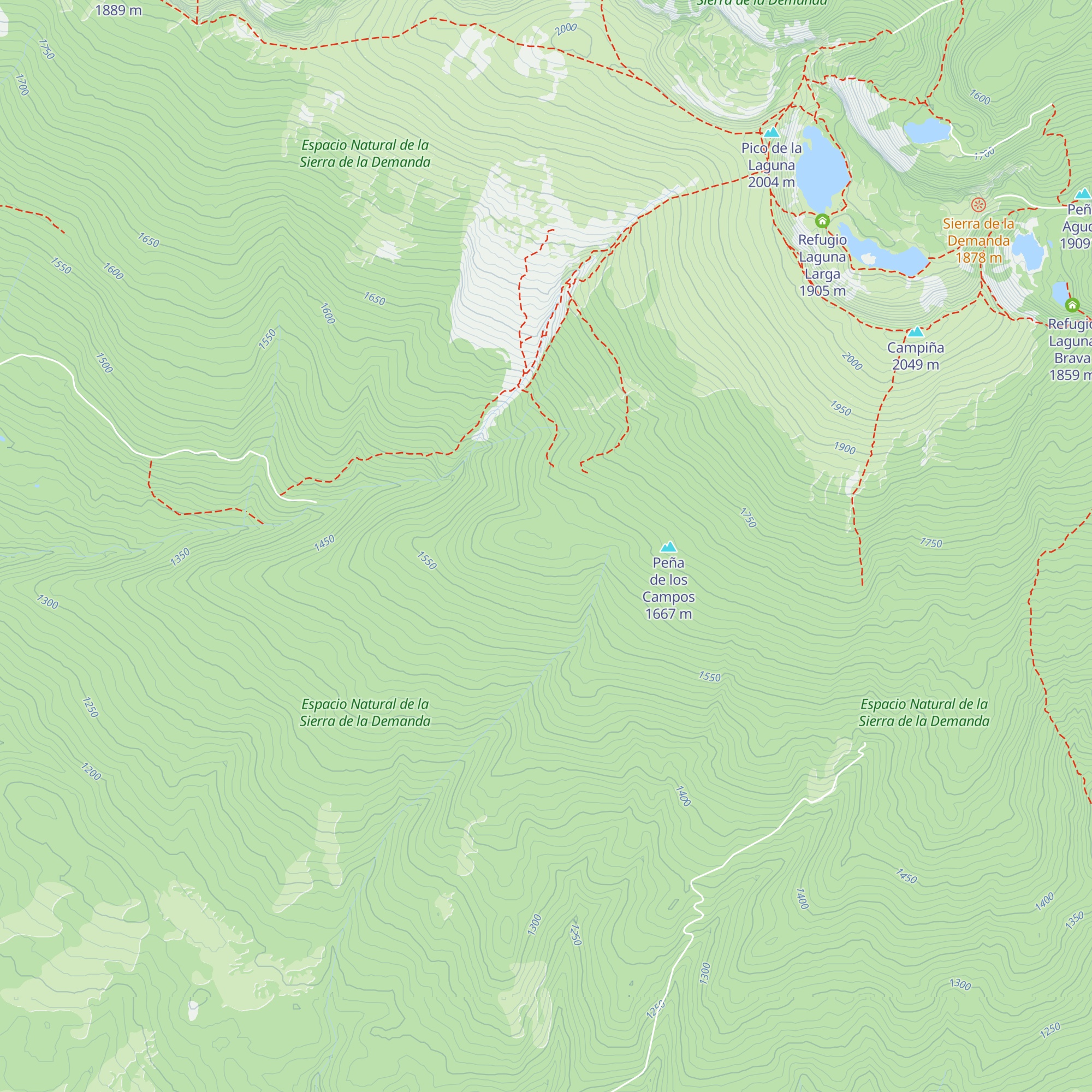 Chozo Campos Llanos map