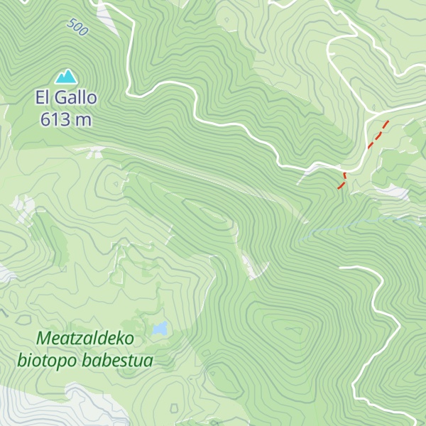 Map of El Cuadro