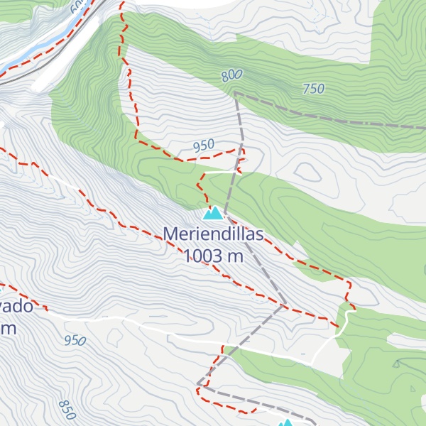 Map of Meriendillas