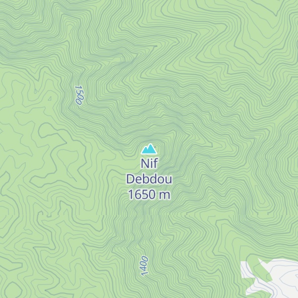 Map of Nif Debdou