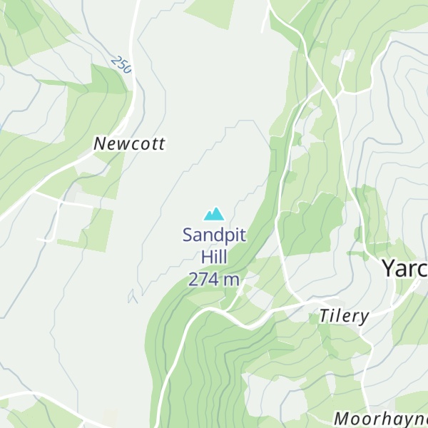 Map of Sandpit Hill