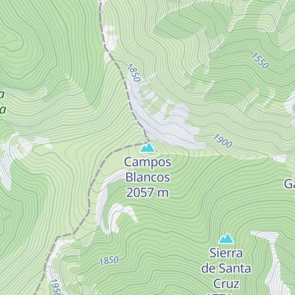 Map of Campos Blancos