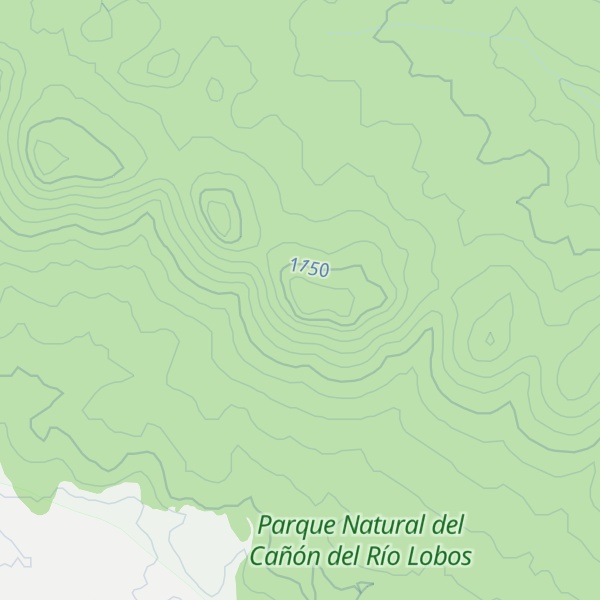 Map of Peña Mira