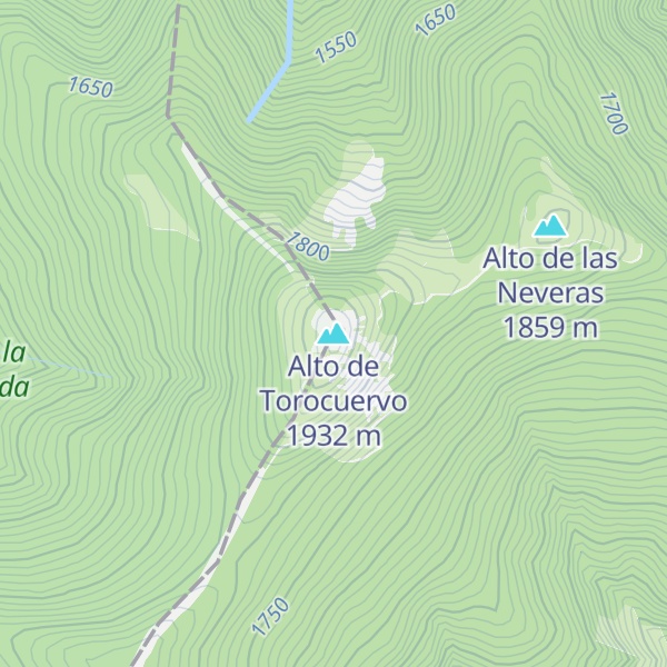 Map of Alto de Torocuervo