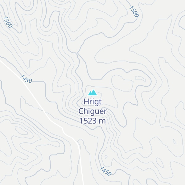Map of Hrigt Chiguer