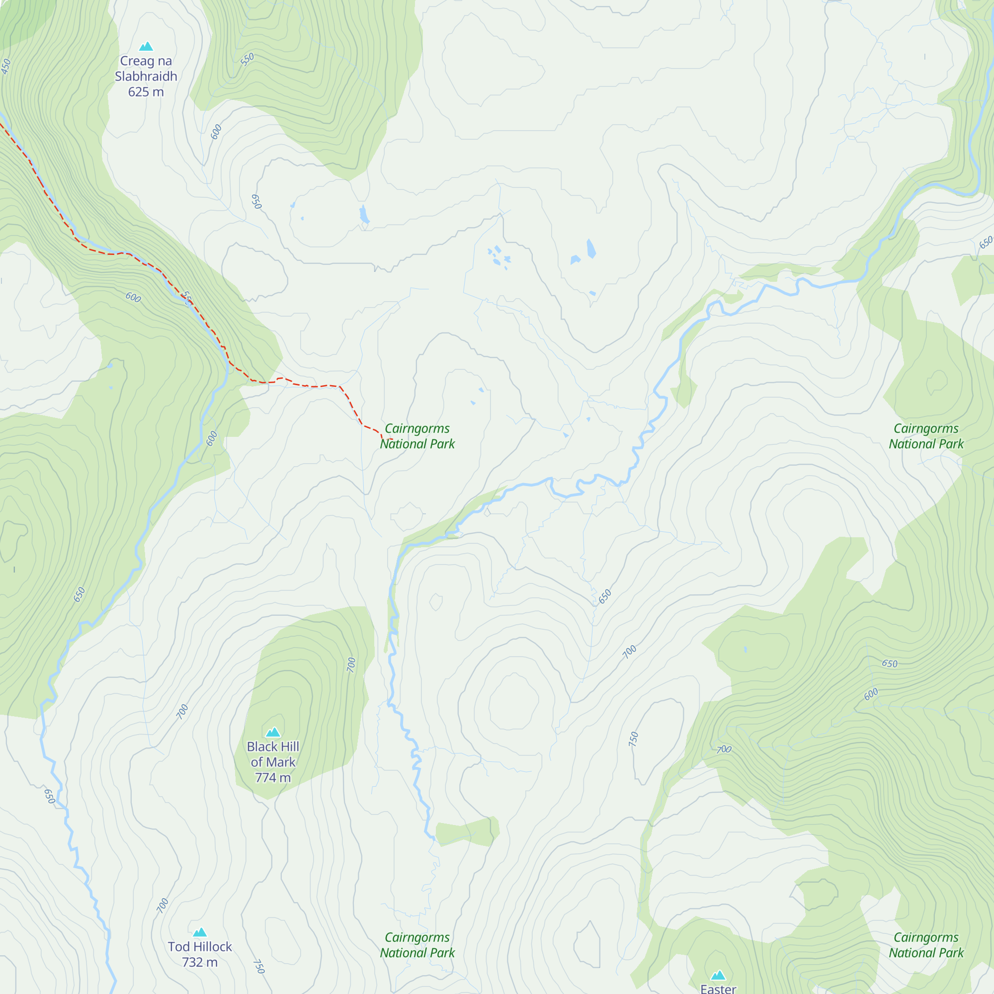 Shielin of Mark map