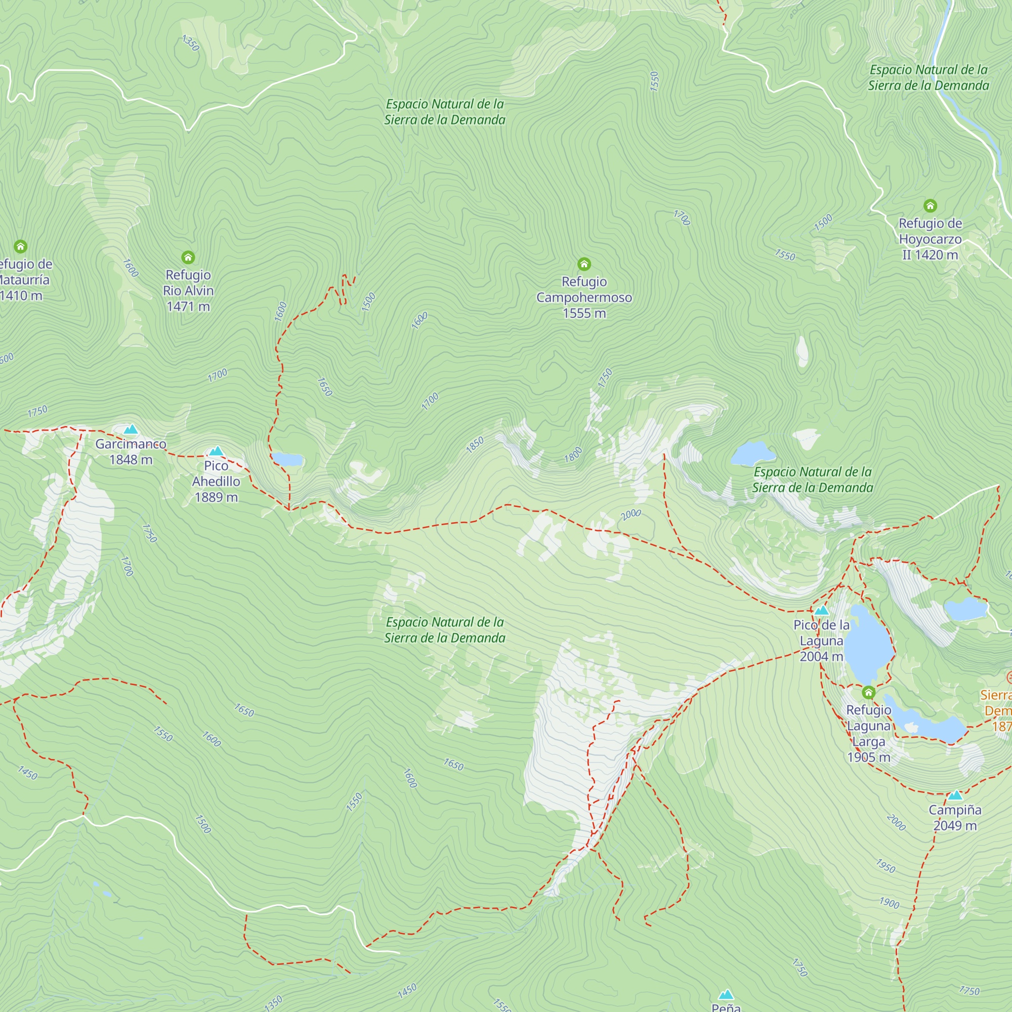 El Iglú map