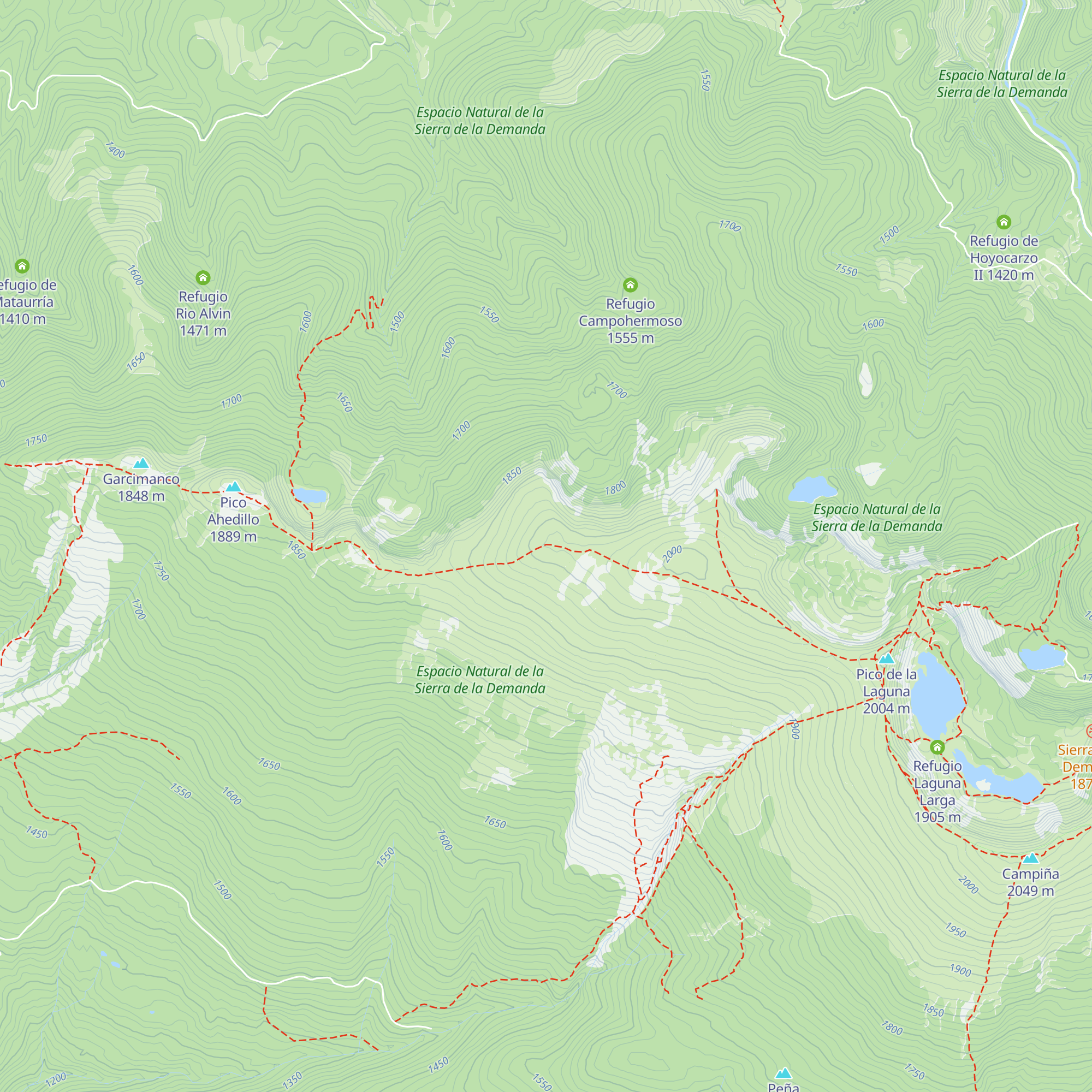 El Iglú map