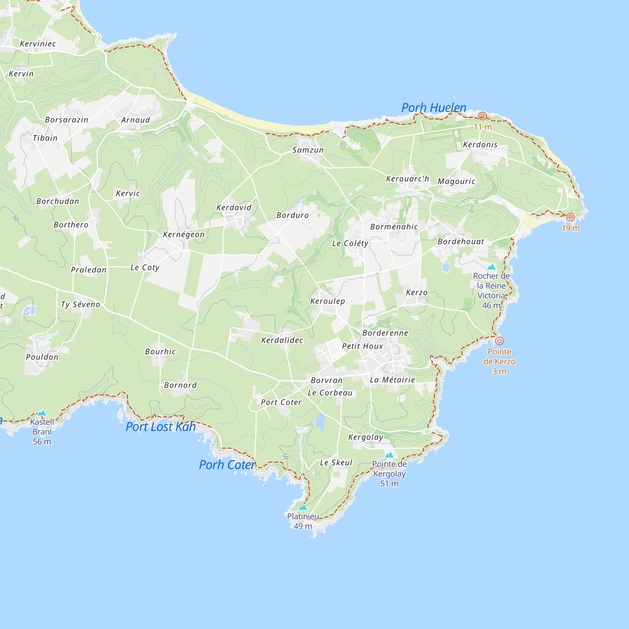 Gîte Guillotte map