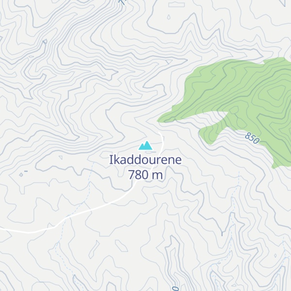 Map of Ikaddourene