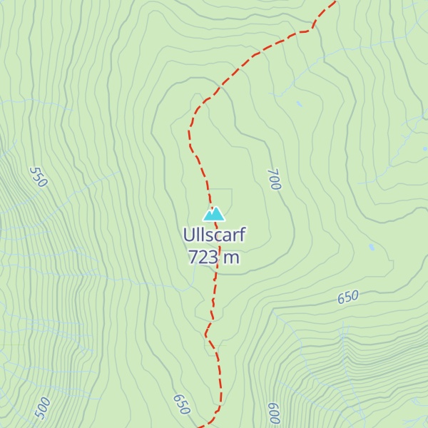 Map of Ullscarf