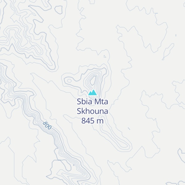 Map of Sbia Mta Skhouna