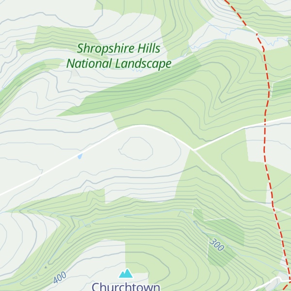 Map of Edenhope Hill