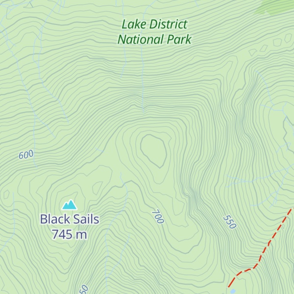 Map of Wetherlam