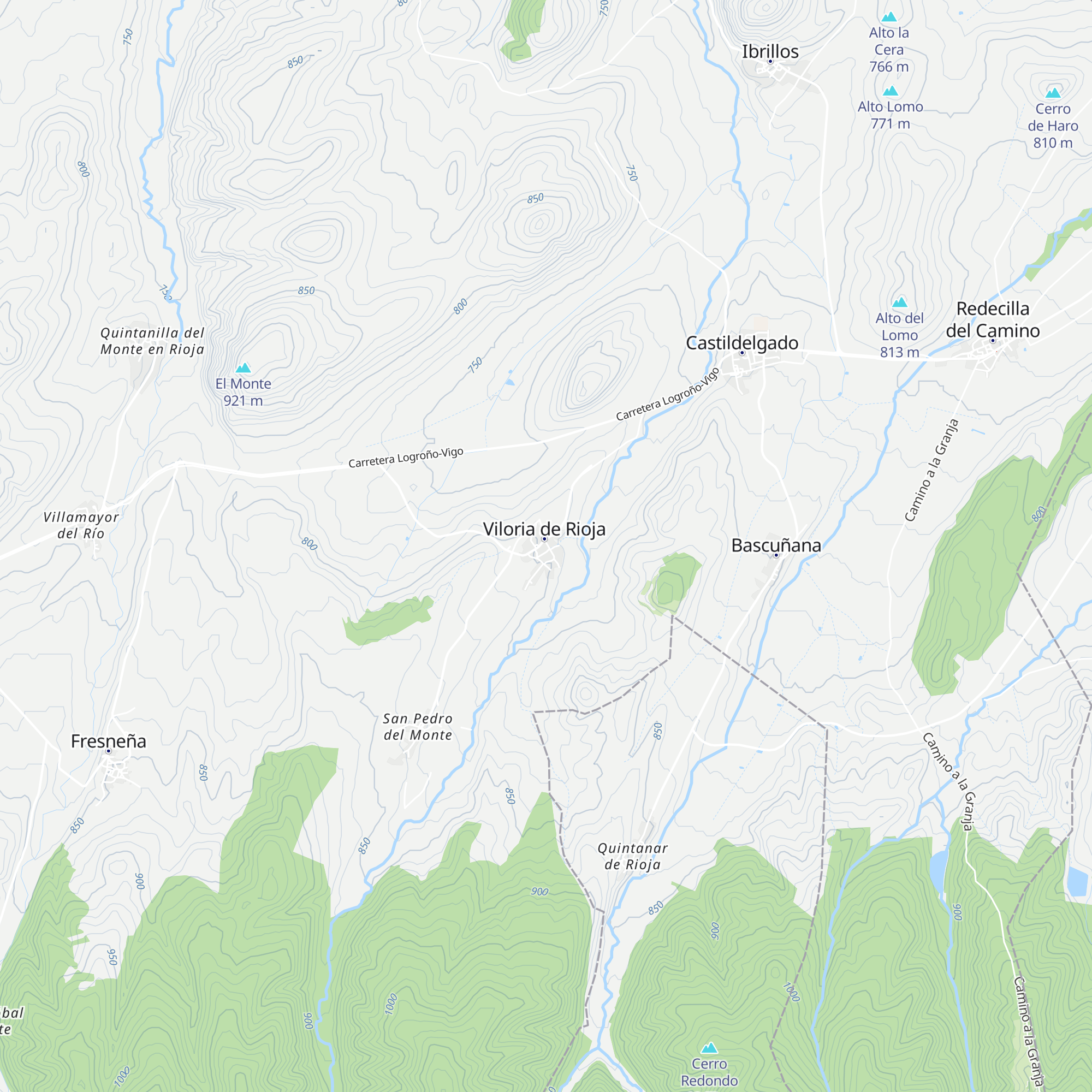 Refugio de peregrinos Acacio y Orietta map