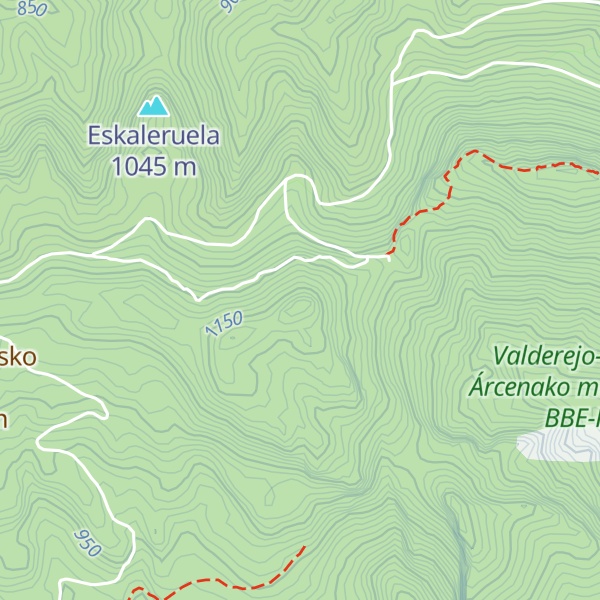 Map of Canto Pero
