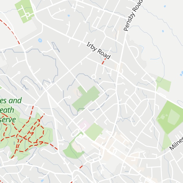 Map of Poll Hill