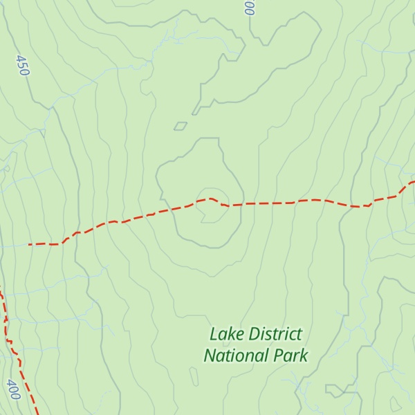Map of High Tove