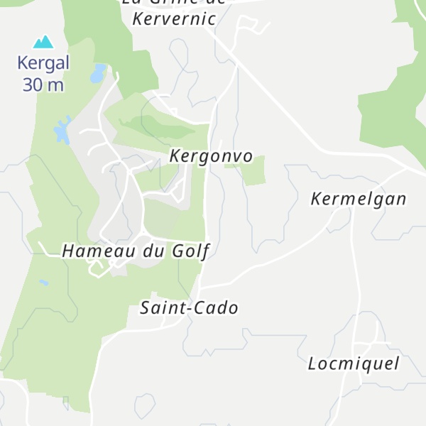 Map of Mané Poulguen