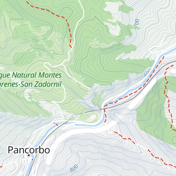 Map of Peña del Mazo