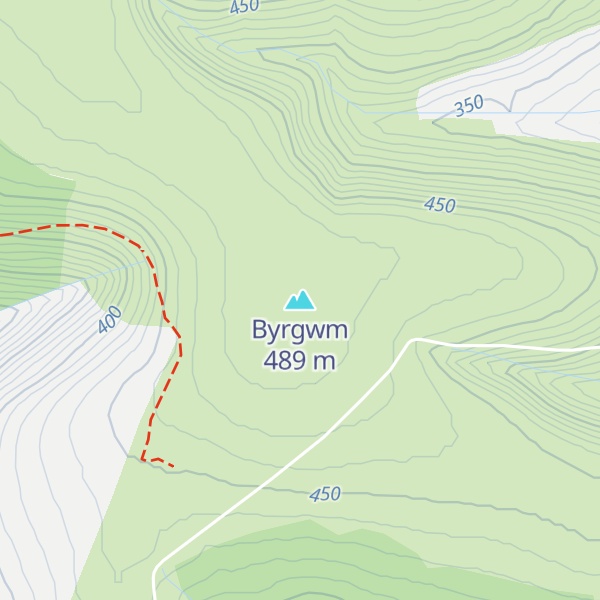Map of Byrgwm