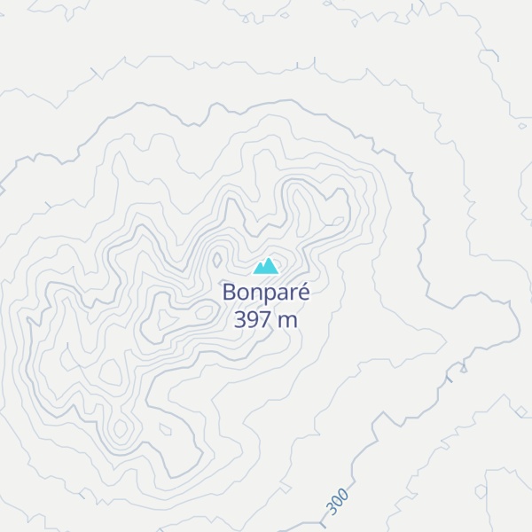Map of Bonparé