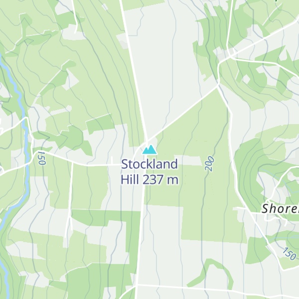 Map of Stockland Hill