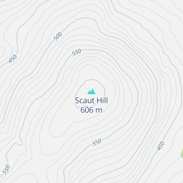Map of Scaut Hill