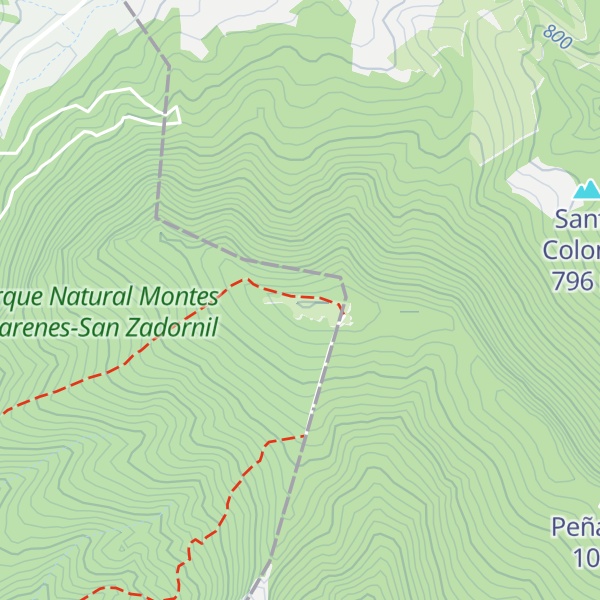 Map of Alto del Raso