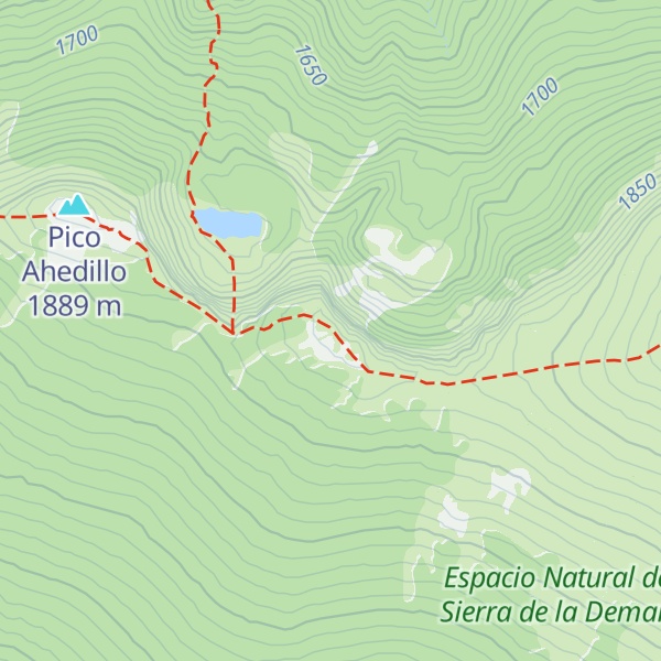 Map of Alto de Ahedillo