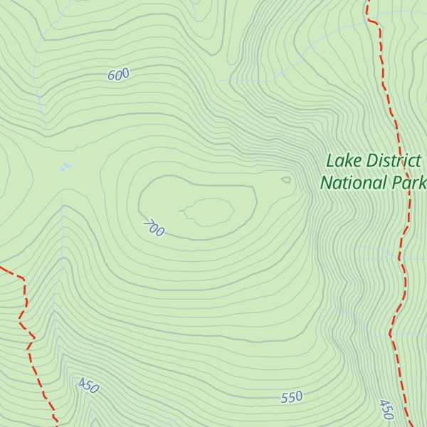Map of Lonscale Fell