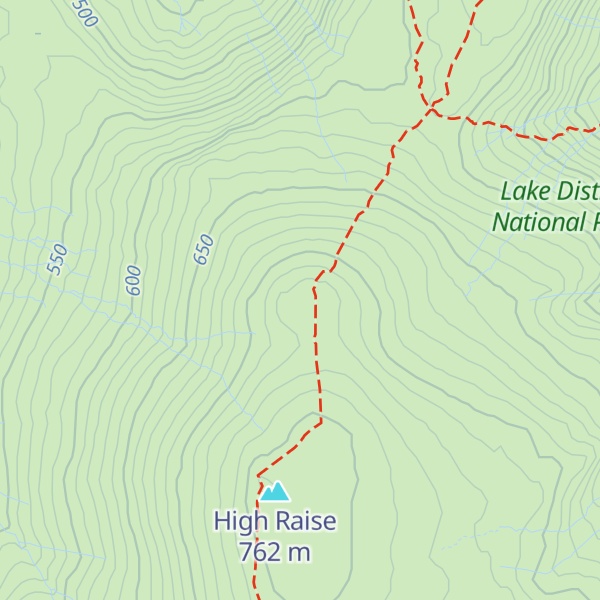 Map of Low White Stones