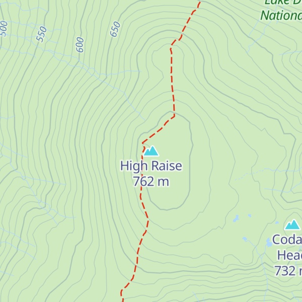 Map of High Raise