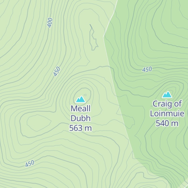 Map of Coyles Cottage