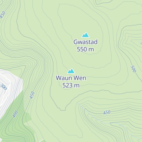 Map of Waun Wen