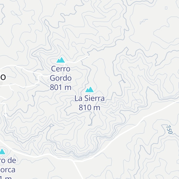 Map of La Sierra