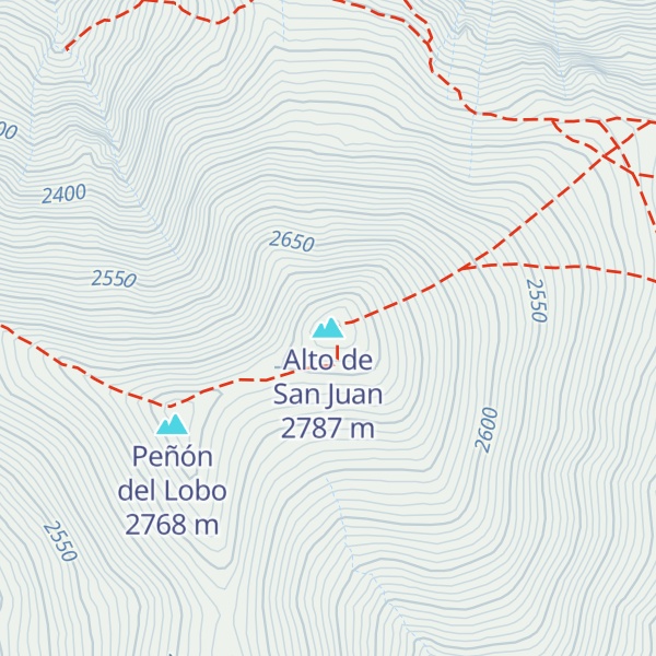 Map of Alto de San Juan