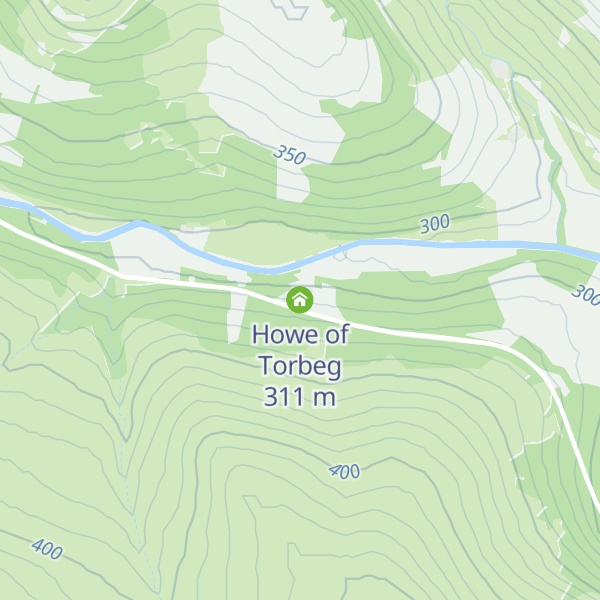 Map of Howe of Torbeg