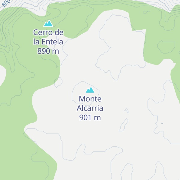 Map of Monte Alcarria